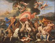 Nicolas Poussin Triumph of Neptune and Amphitrite (mk08) USA oil painting artist